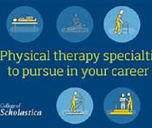Specialisation fields of Physical therapist